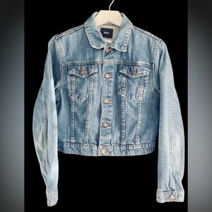 BDG Urban Outfitters stonewashed Trucker Denim JACKET Kids Unisex Size Large